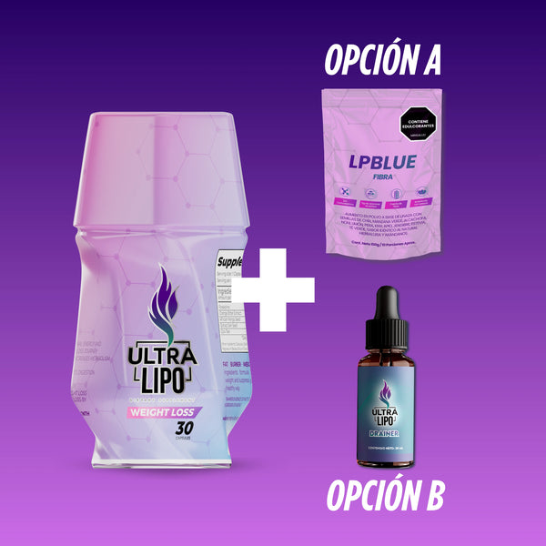 Ultralipo + 1 complemento (Fibra o Drenador)